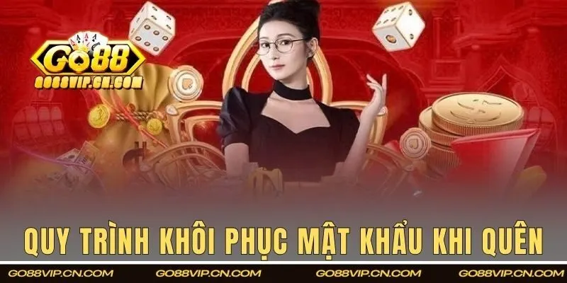 Quy trình khôi phục mật khẩu khi quên